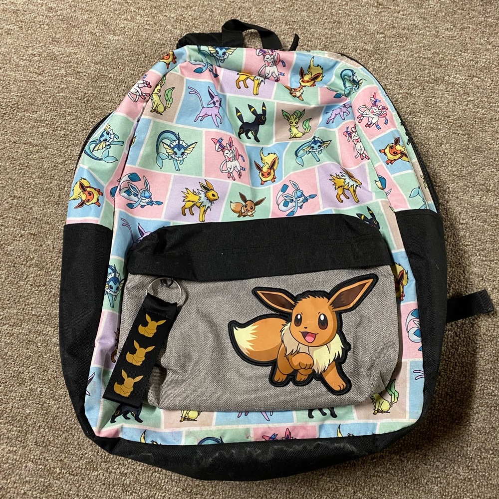 Pokemon Eevee Eeveelution Backpack
